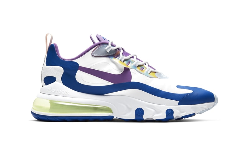 Nike Air Max 97 Air Max 90 Air Max 270 React Easter Pack Release Information Seasonal Footwear Sneaker Drop Date Swoosh White/Washed Coral/Hyper Blue/Purple Nebula White/Washed Coral/Hyper Blue/Multi-Color Eggs Colorways 