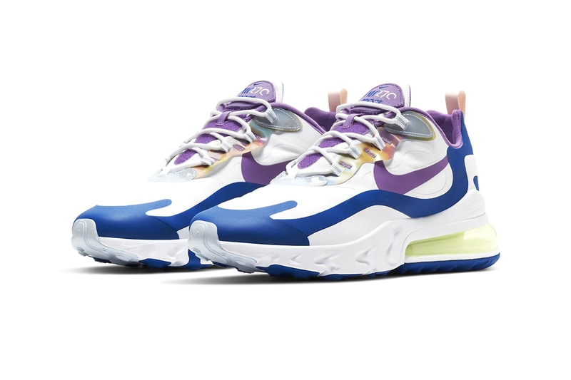 Nike Air Max 97 Air Max 90 Air Max 270 React Easter Pack Release Information Seasonal Footwear Sneaker Drop Date Swoosh White/Washed Coral/Hyper Blue/Purple Nebula White/Washed Coral/Hyper Blue/Multi-Color Eggs Colorways 