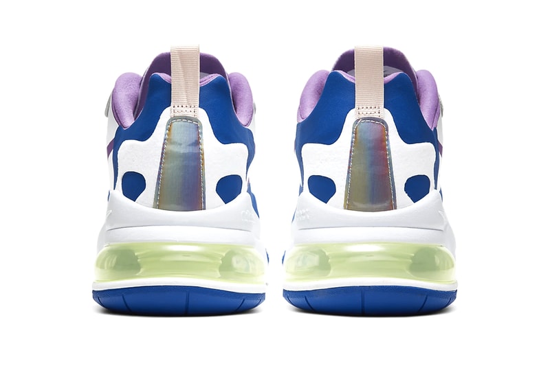 Nike Air Max 97 Air Max 90 Air Max 270 React Easter Pack Release Information Seasonal Footwear Sneaker Drop Date Swoosh White/Washed Coral/Hyper Blue/Purple Nebula White/Washed Coral/Hyper Blue/Multi-Color Eggs Colorways 