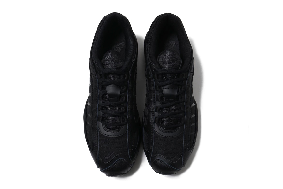 Nike S Air Max Tailwind Iv Gets The Triple Black Treatment Nike S Air Max Tailwind Iv Gets The Triple Black Treatment