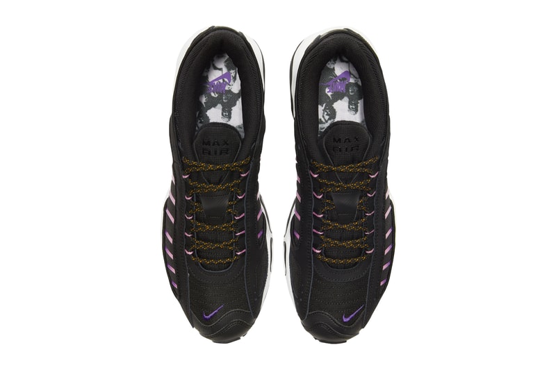 Nike Air Max Tailwind IV "Black/Pollen Rise/Voltage Purple/White" Release date info price details  U9240001 where to cop eastbay acg hike man tag hangtag