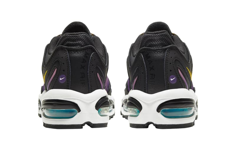 Nike Air Max Tailwind IV "Black/Pollen Rise/Voltage Purple/White" Release date info price details  U9240001 where to cop eastbay acg hike man tag hangtag