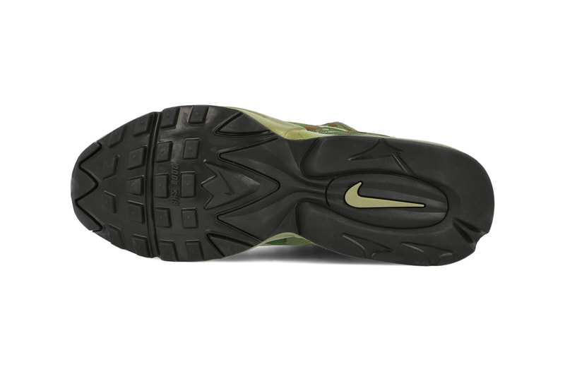 Nike Air Max Triax 96 SP Safari Thermal Green LT Chocolate Black frogskin camo CT5543 300 menswear streetwear shoes sneakers trainers runners spring summer 2020 collection