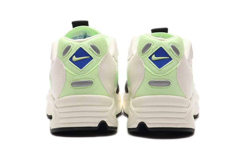 Nike Air Max Triax Barely Volt Racer Blue SAIL BLACK ct1104 700 spring summer 2020 collection menswear streetwear shoes footwear kicks trainers runners marathon sneakers