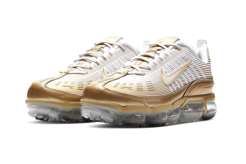 nike air vapormax 360 metallic gold reflect silver white black CK9671-101 shoes sneakers kicks