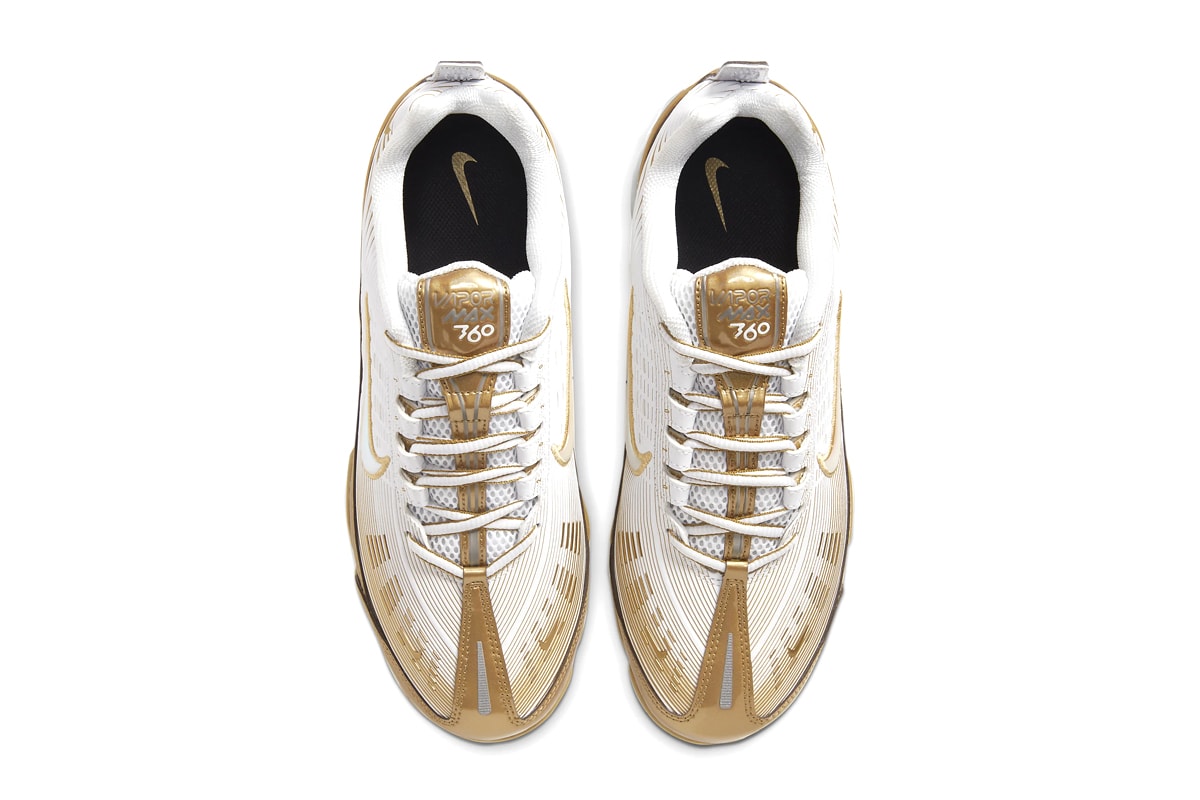 nike air vapormax 360 metallic gold reflect silver white black CK9671-101 shoes sneakers kicks