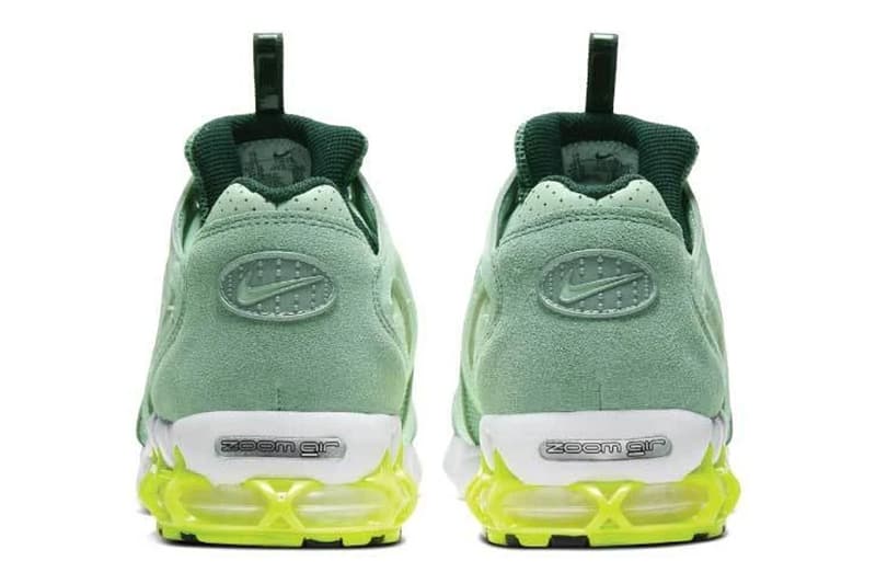 nike air zoom spiridon 2 caged saffron quartz pistachio frost metallic silver CW5376 300 301 release date info photos price