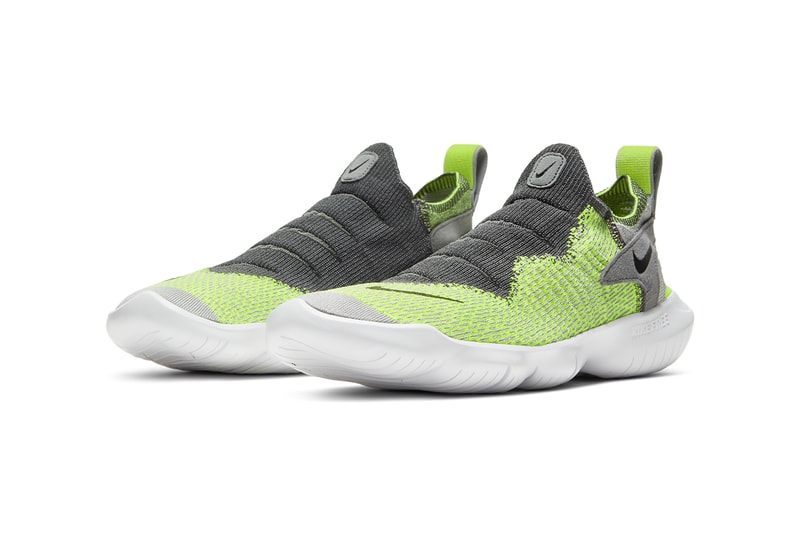 nike free run flyknit 3 0 2020 light armory blue dark smoke grey lime black fog bolt iron aura CJ0266 001 002 400 release date info photos price