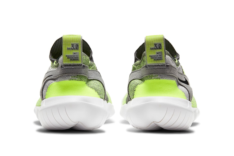 nike free run flyknit 3 0 2020 light armory blue dark smoke grey lime black fog bolt iron aura CJ0266 001 002 400 release date info photos price