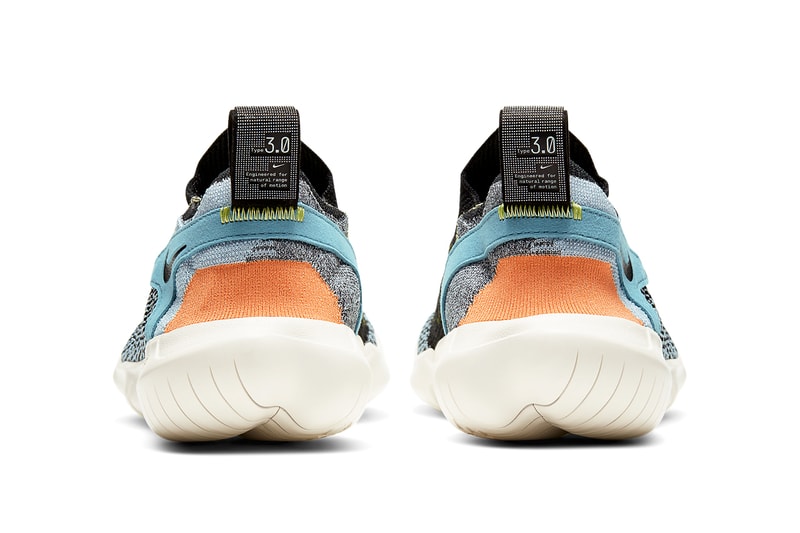 nike free run flyknit 3 0 2020 light armory blue dark smoke grey lime black fog bolt iron aura CJ0266 001 002 400 release date info photos price