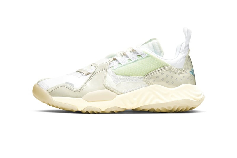 Nike Jordan brand Delta SP "Sail" Release Info React TPU upper drop date price details 000 23 cream blue mesh cork insole 