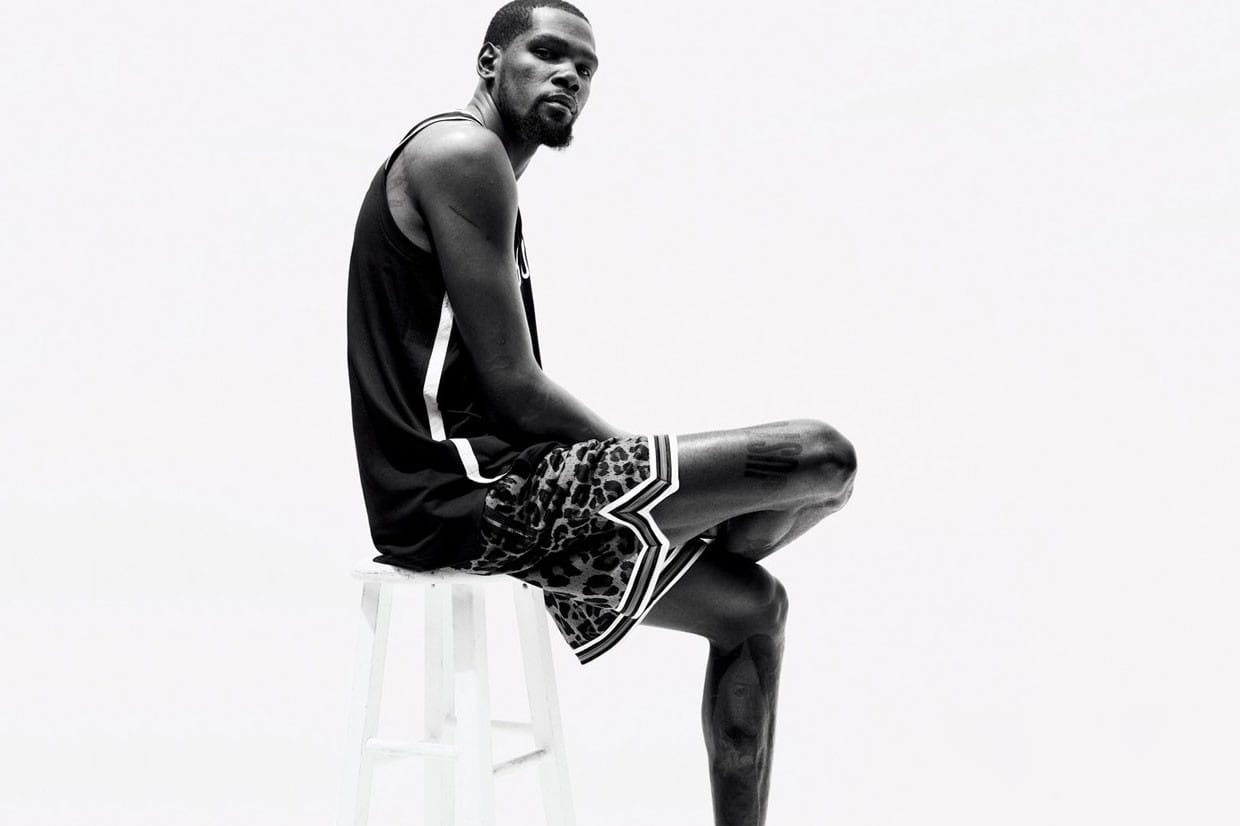 kevin durant black and white shoes