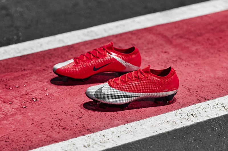 Nike Mercurial Vapor Future Ronaldo Exclusive Pays Tribute To Nike Football Soccer Cleat Footwear Release Date Orange Silver HYPEBEAST