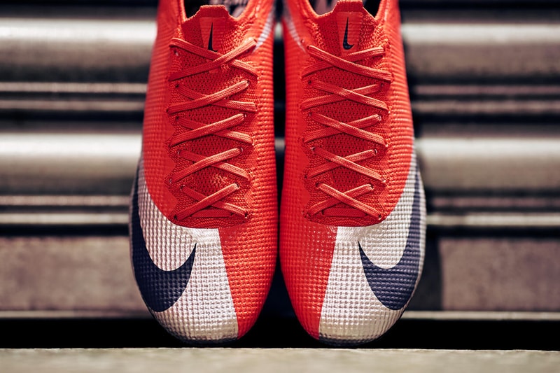 Nike Mercurial Vapor Future Ronaldo Exclusive Pays Tribute To Nike Football Soccer Cleat Footwear Release Date Orange Silver HYPEBEAST