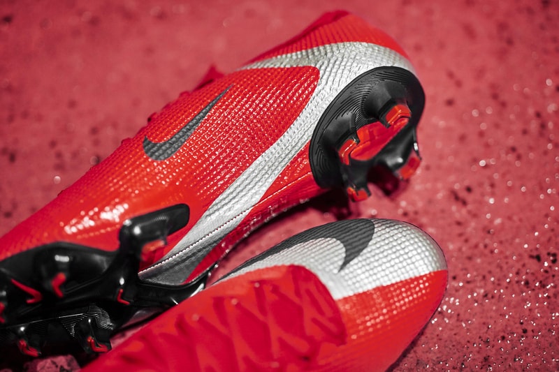 Nike Mercurial Vapor Future Ronaldo Exclusive Pays Tribute To Nike Football Soccer Cleat Footwear Release Date Orange Silver HYPEBEAST