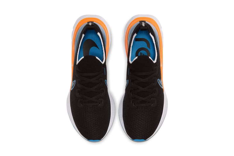 nike react infinity run black laser orange white university blue CD4371 007 release date info photos price