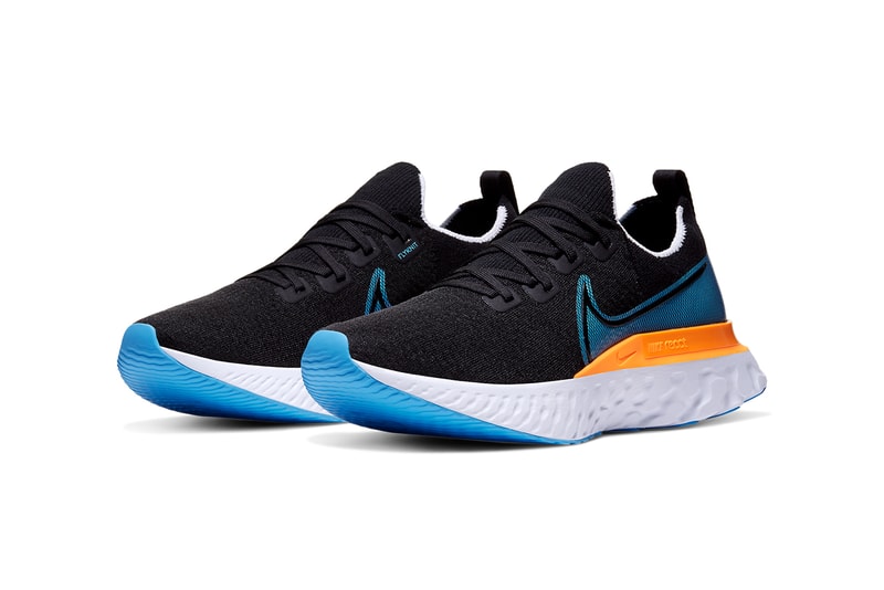 nike react infinity run black laser orange white university blue CD4371 007 release date info photos price