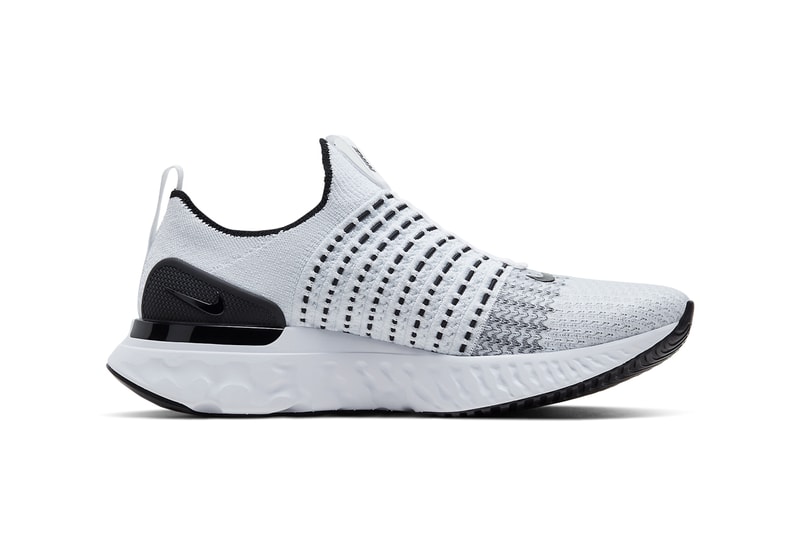 nike react phantom run flyknit 2 true white black pure platinum CJ0277 001 100 release date info photos price