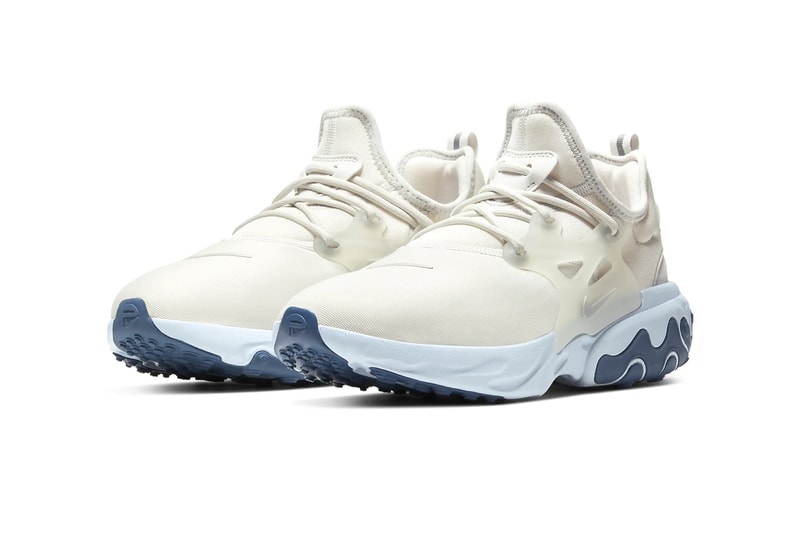 Nike React Presto Platinum Tint Football Grey Release CK4538-001 Diffused Blue Metallic Silver