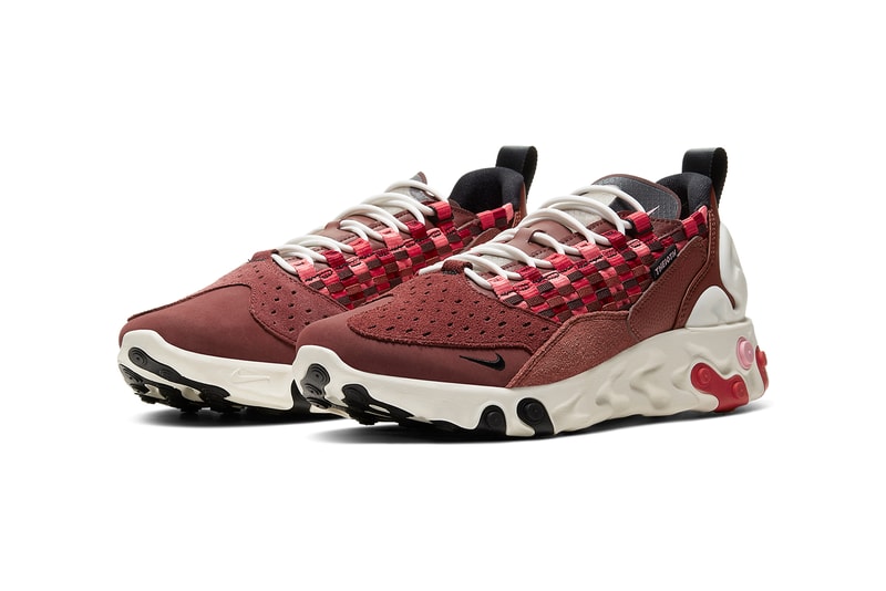 nike react sertu pony brown bark red sail white black n 354 AT5301 200 release date info photos price