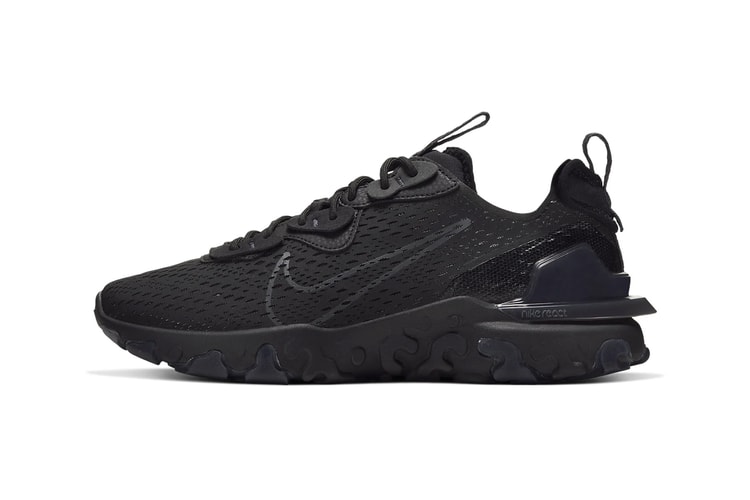 Nike Unveils React Vision in Stealthy "Triple Black"