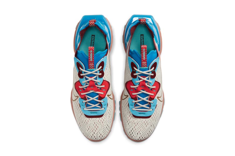 nike d ms x react vision desert oasis light bone terra blush photo blue release date info photos price