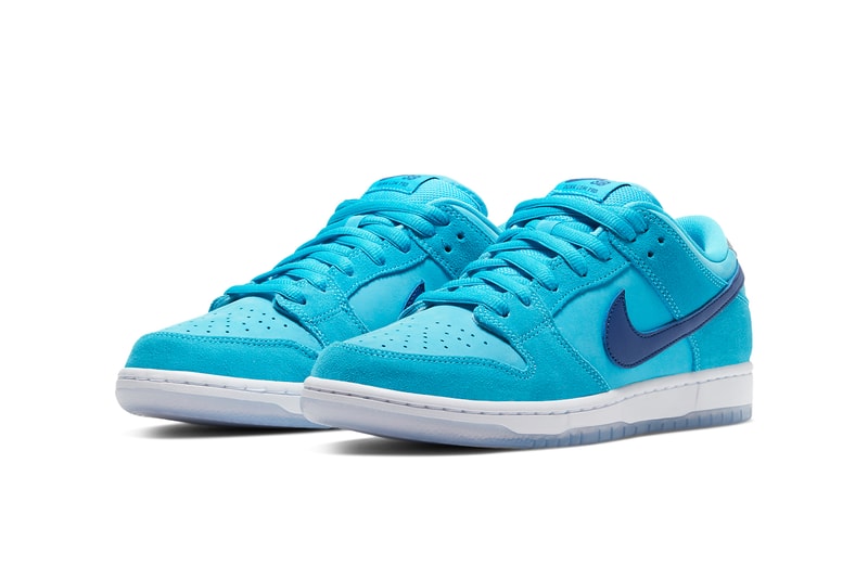 nike sb dunk low blue fury clues BQ6817 400 deep royal white silver release date info photos price