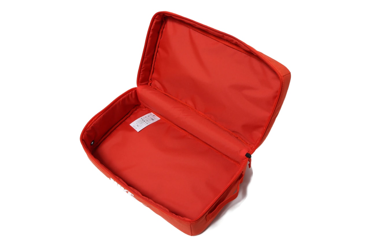 nike sportswear shoebox bag red white ba6149 810 release date info photos price shoe sneakers box orange