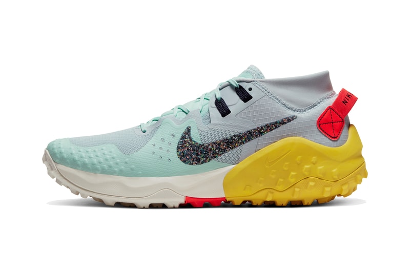 nike zoom terra kiger wildhorse 6  trail running wild horse yellow red blue light mint green vivid orange yellow space hippie off road