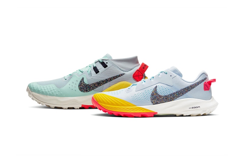 nike zoom terra kiger wildhorse 6  trail running wild horse yellow red blue light mint green vivid orange yellow space hippie off road