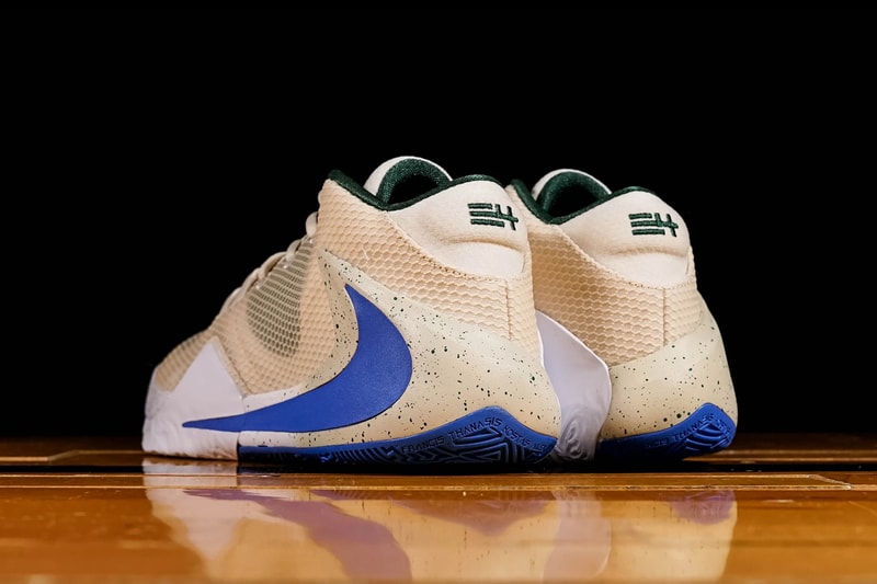 nike zoom freak 1 cream city light cream pacific blue giannis antetokounmpo Milwaukee bucks city edition bq5422 200 release date info photos price 