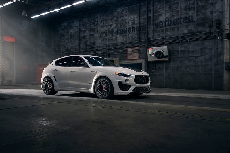 NOVITEC ESTESO Maserati Levante Customization Upgrades Power Widebody Kit New Look Automotive Tuning V8 SUV Sports Utility Vehicle Italian Design Ferrari Engine