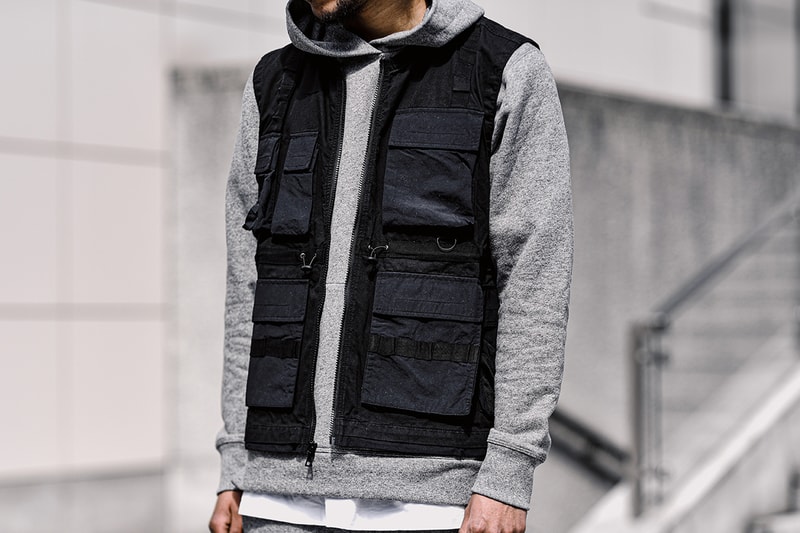 NUBIAN John Elliott Miramar Tactical Vest Exclusive Shibuya PARCO Release Info Buy Price Black Spring Summer 2020