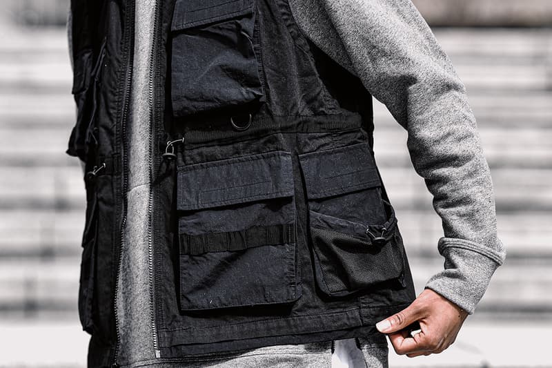 NUBIAN John Elliott Miramar Tactical Vest Exclusive Shibuya PARCO Release Info Buy Price Black Spring Summer 2020