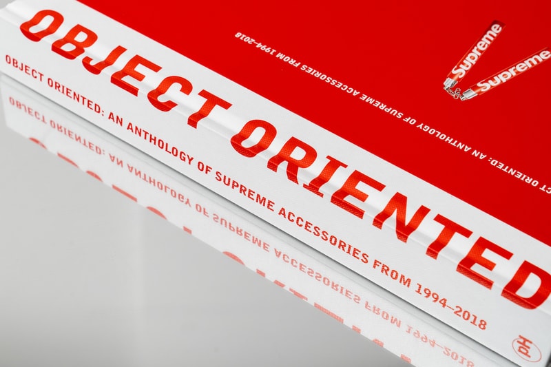 'Object Oriented: An Anthology of Supreme Accessories from 1994-2018' Book Collector's Item Byron Hawes Catalogue Pictures 25 Year History Spanning Works New York Skateboarding Brand 
