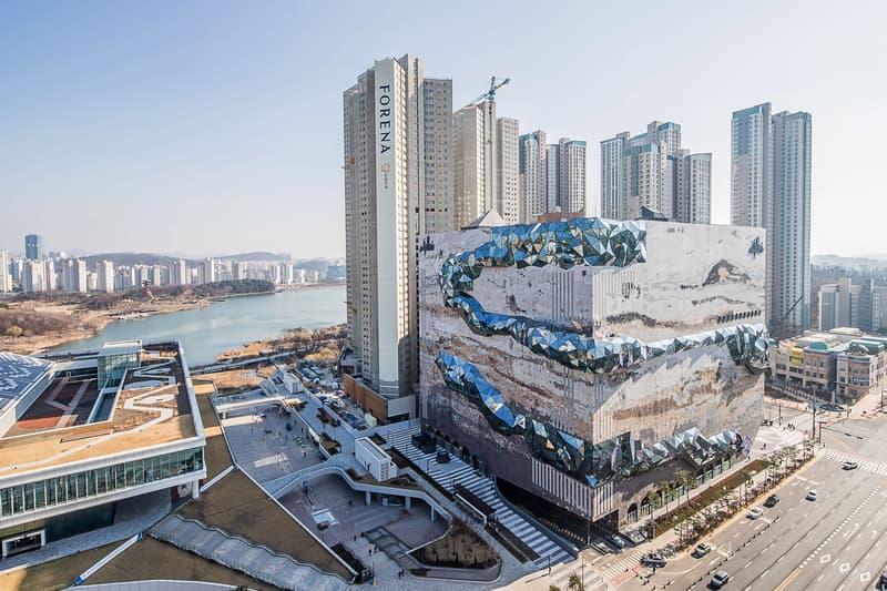 oma gallerie gwanggyo south korea architecture design buildings structures