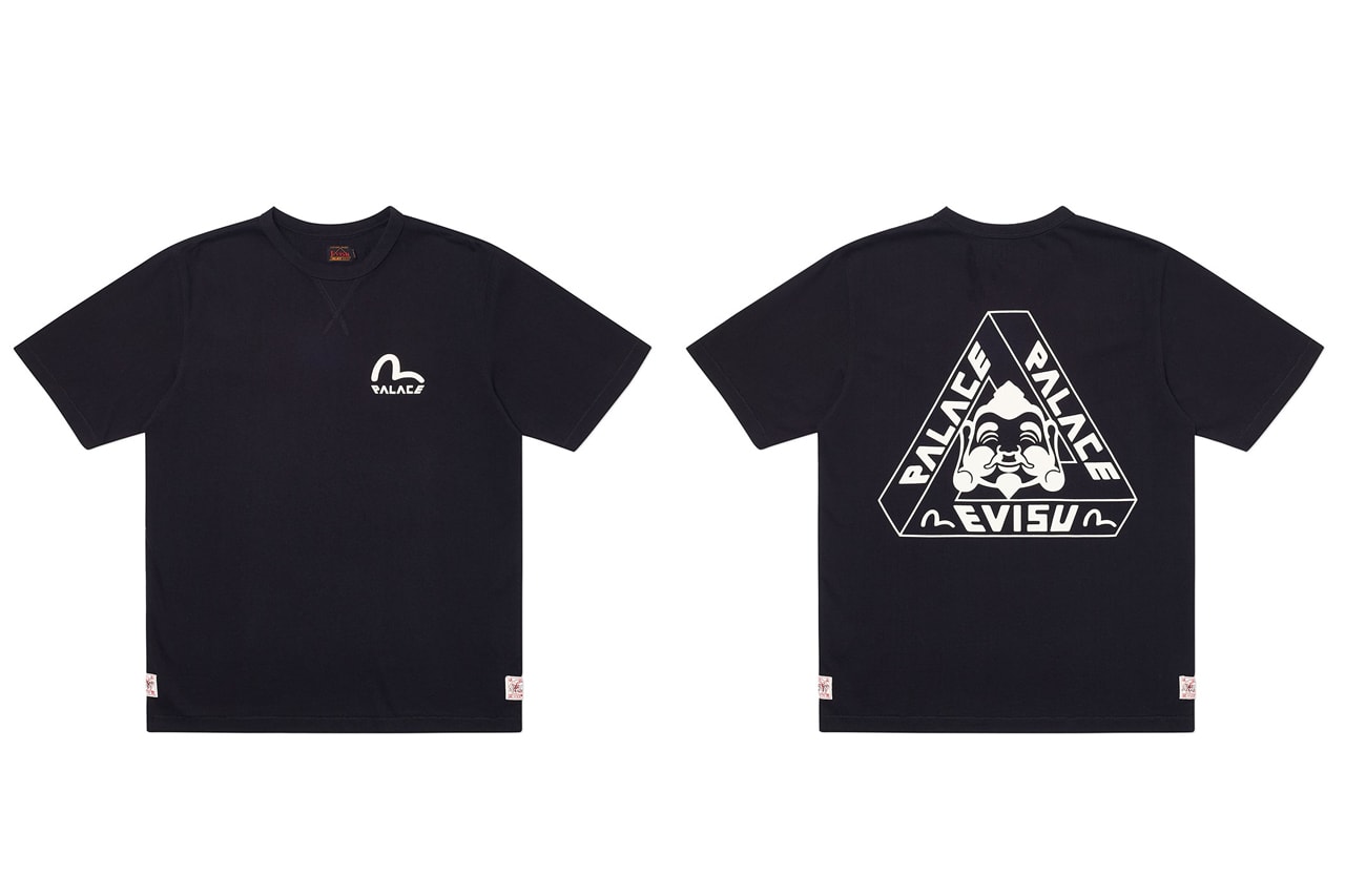 Palace x EVISU Spring 2020 Collaboration Drop List collection release date info buy april 3 ss20 skateboards