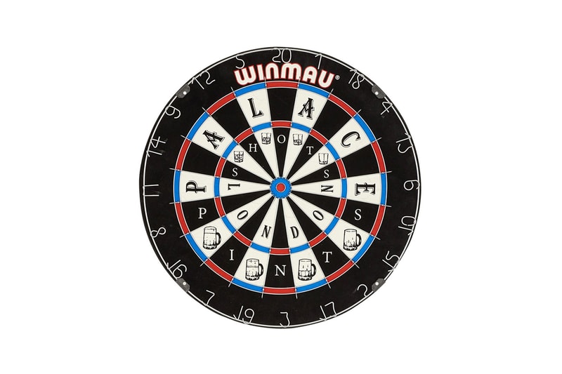 palace skateboards winmau dartboard video clip bobby george darts release date info photos price