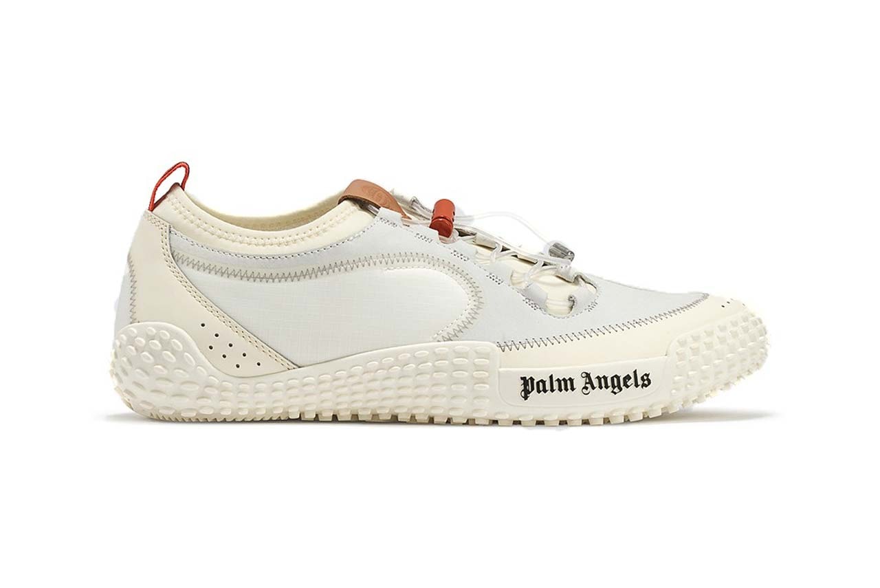 palm angels deconstructed slip on low top sneaker 