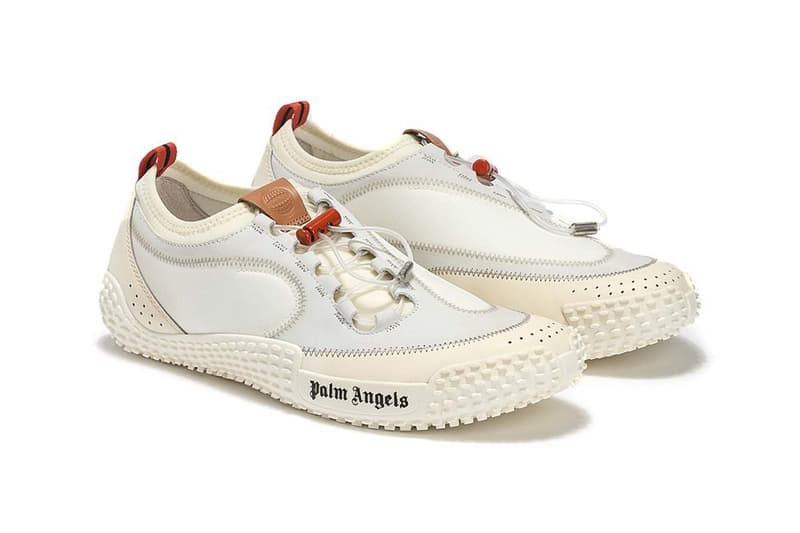 palm angels deconstructed slip on low top sneaker