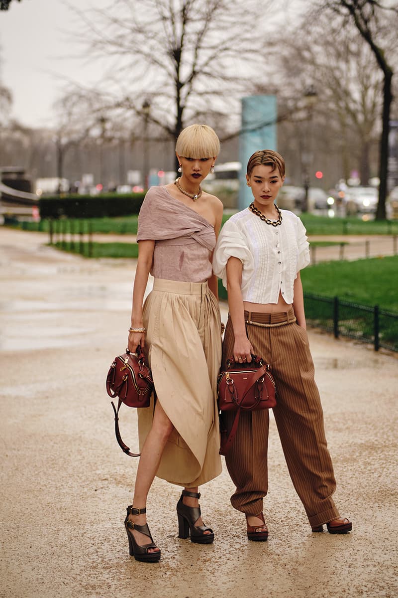 Paris Fashion Week Fall/Winter 2020 Streetstyle Womenswear Looks HYPEBAE Spotted Bella Hadid Kaia Gerber Michéle Lamy Dior Maison Margiela Louis Vuitton Jordans LOEWE Rick Owens Alexa Chung