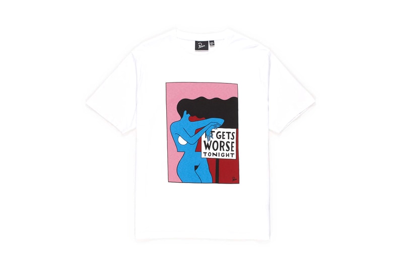 By Parra New Apparel & Accessories Drop Piet Parra T-Shirts Hoodies Swim Shorts Sleeping Bag Dog Face Bottle Opener Camouflage Bucket Hat Striped Button-Down Shirt
