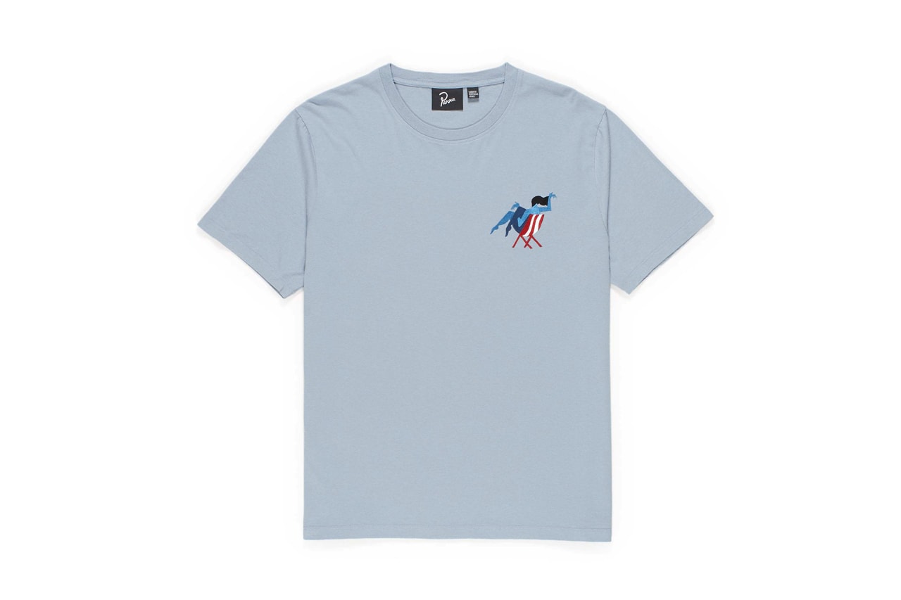 By Parra New Apparel & Accessories Drop Piet Parra T-Shirts Hoodies Swim Shorts Sleeping Bag Dog Face Bottle Opener Camouflage Bucket Hat Striped Button-Down Shirt