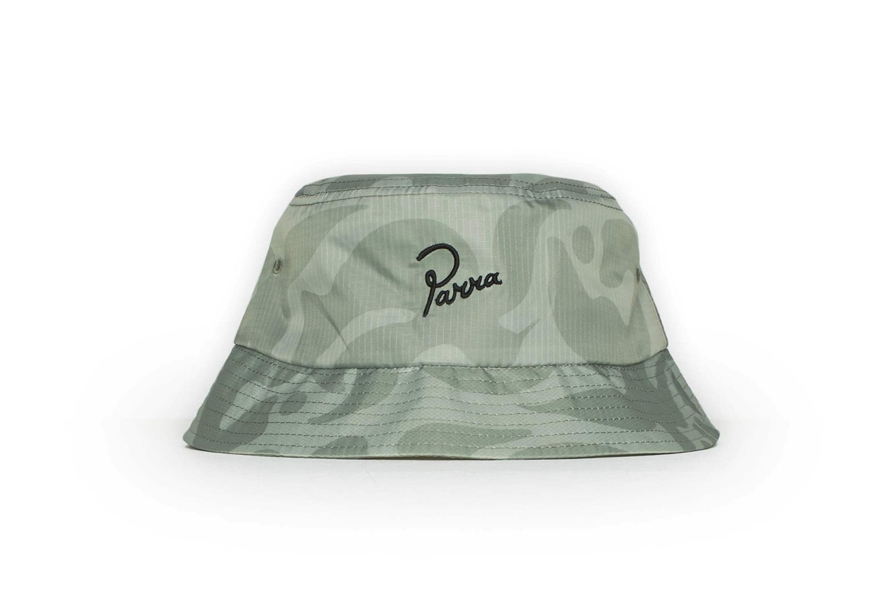 By Parra New Apparel & Accessories Drop Piet Parra T-Shirts Hoodies Swim Shorts Sleeping Bag Dog Face Bottle Opener Camouflage Bucket Hat Striped Button-Down Shirt