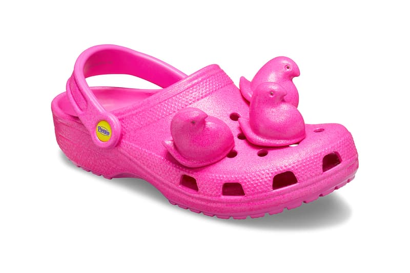 PEEPS Crocs Classic Clog Release info Date Buy Price Blue Yellow Pink