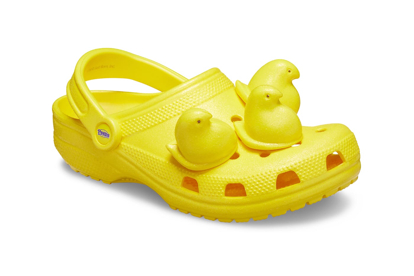 crocs blue and yellow
