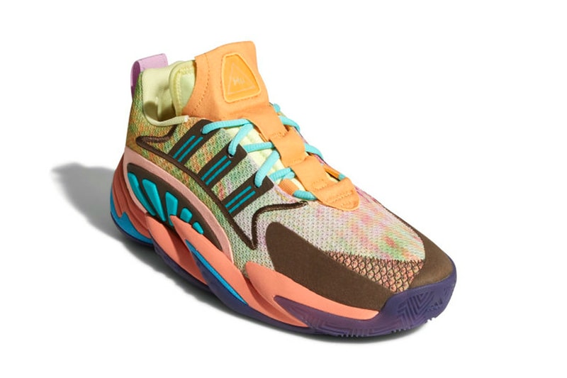 pharrell adidas originals crazy byw 2 0 yellow tint chalk coral trace purple FU7369 release date info photos price