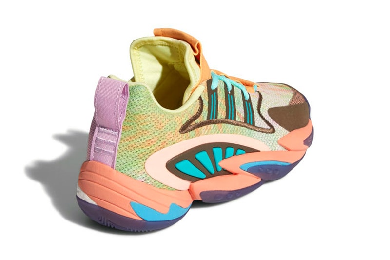 pharrell adidas originals crazy byw 2 0 yellow tint chalk coral trace purple FU7369 release date info photos price