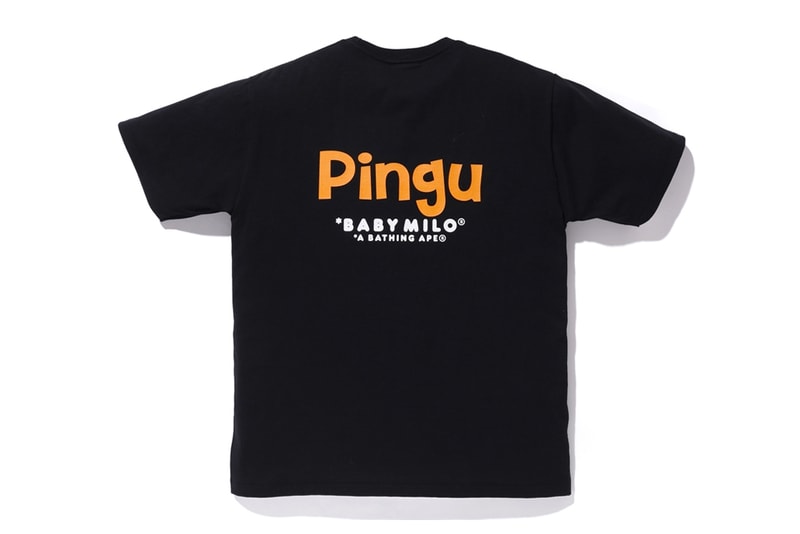 Pingu A BATHING APE Collection Release BAPE Baby Milo Hoodies Zip Up T-shirt kids