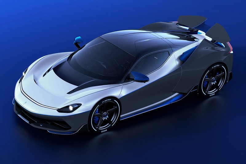 Pininfarina Battista Anniversario Electric Hypercar Official First Look Unveiled Geneva International Motor Show Italy Coachbuilt Automobili Automotive News Content Updates Supercar EV Limited Edition Five Copies €2.6 million EUR Lightweight